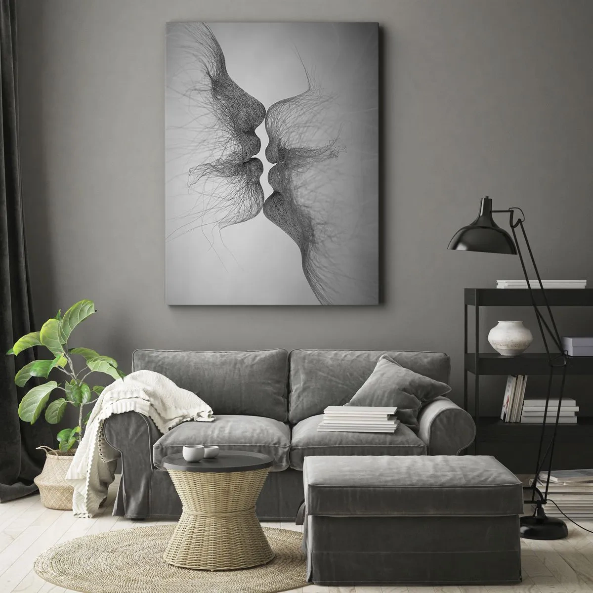 Tablou pe pânză - Sărutul vântului - 50x70 cm