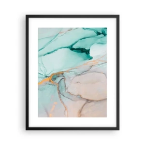 Poster în ramă neagră - Dansul formelor și al culorilor - 40x50 cm