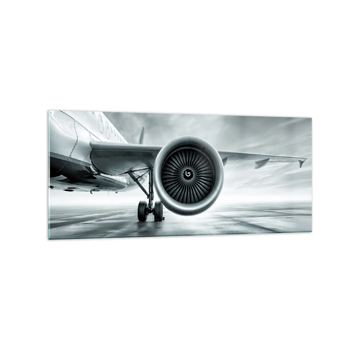 Tablou pe sticlă - Ce putere! - 120x50 cm