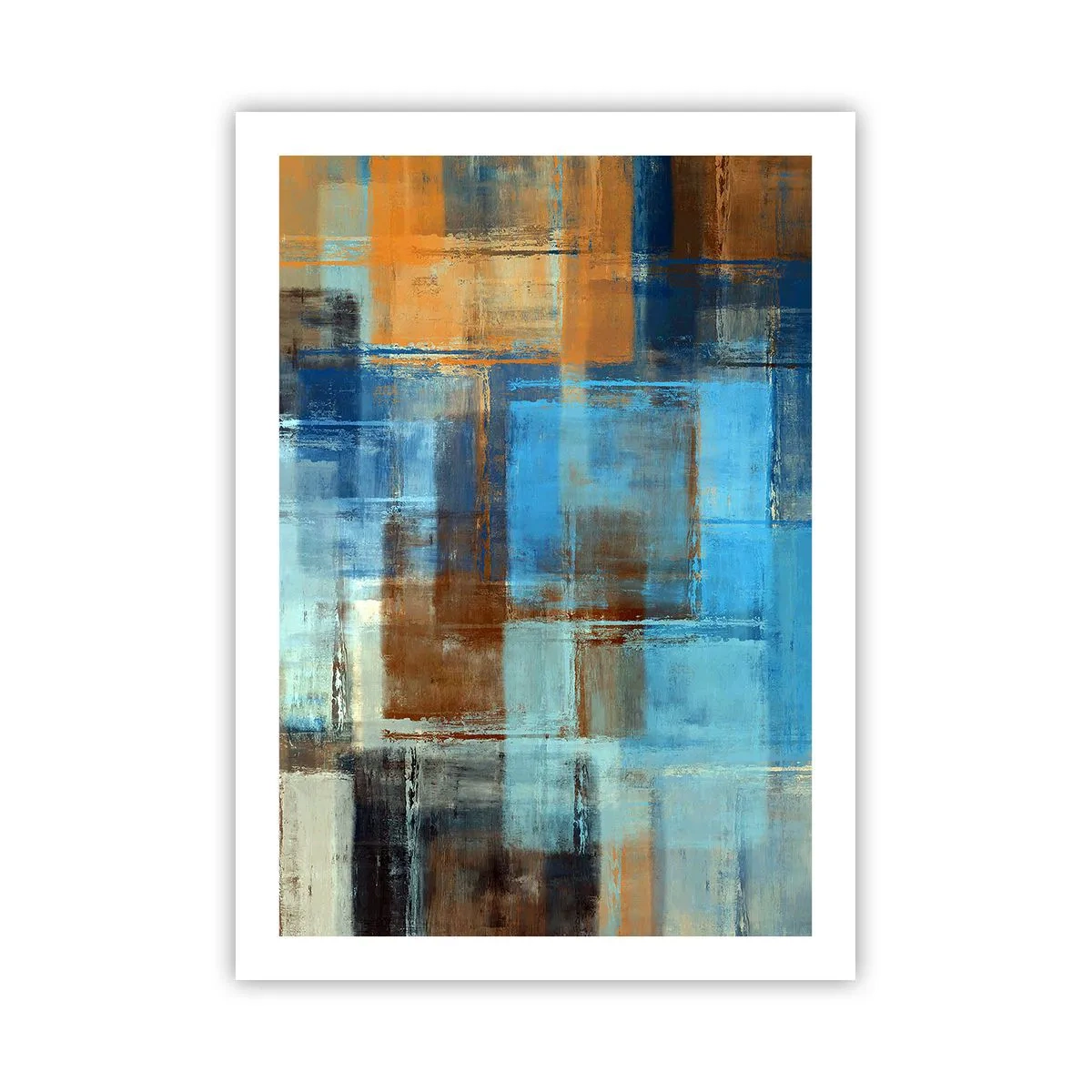 Poster - Prin valul albastru - 50x70 cm