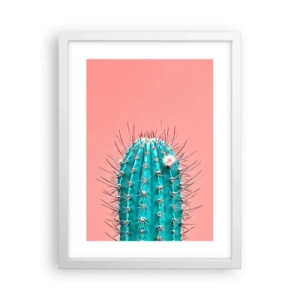 Poster în ramă albă - Doar privește - 30x40 cm