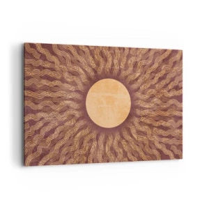 Tablou pe pânză - Icoana soarelui - 120x80 cm