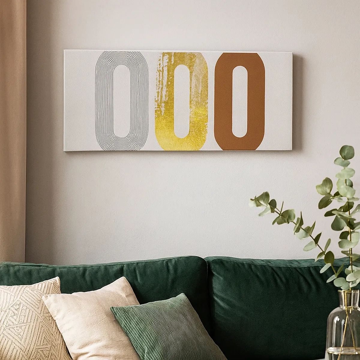 Tablou pe pânză - Ooo! - 30x30 cm