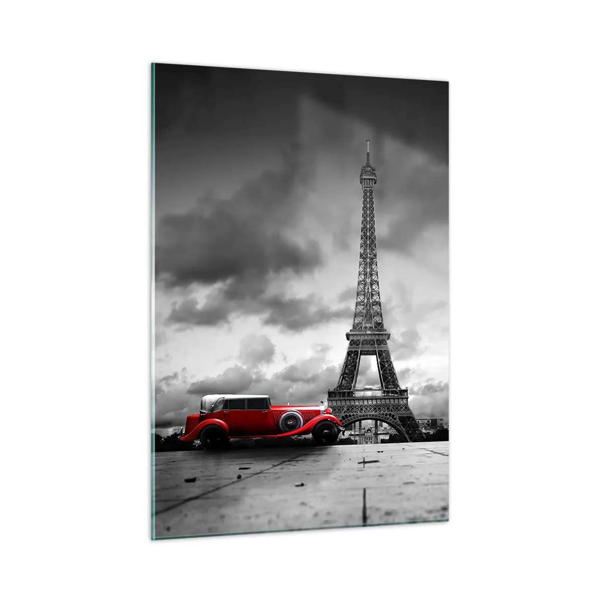 Tablou pe sticlă - Nu cu mult timp în urmă, la Paris - 50x70 cm