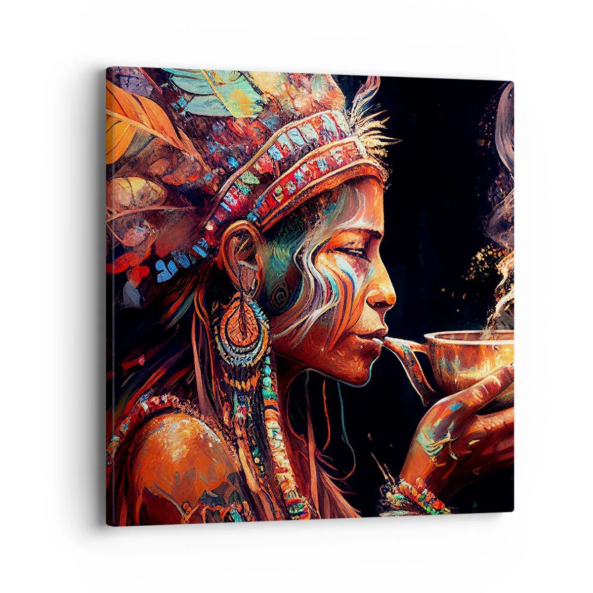 Tablou pe pânză - Ritual magic - 40x40 cm