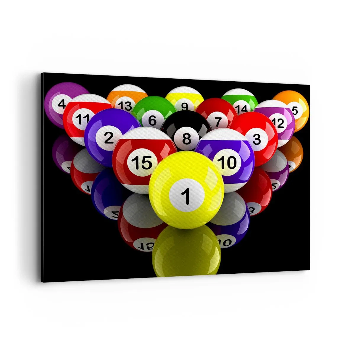 Tablou pe pânză - Diferite culori de joc - 100x70 cm