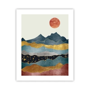 Poster - Secțiunea transversală a lumii - 40x50 cm