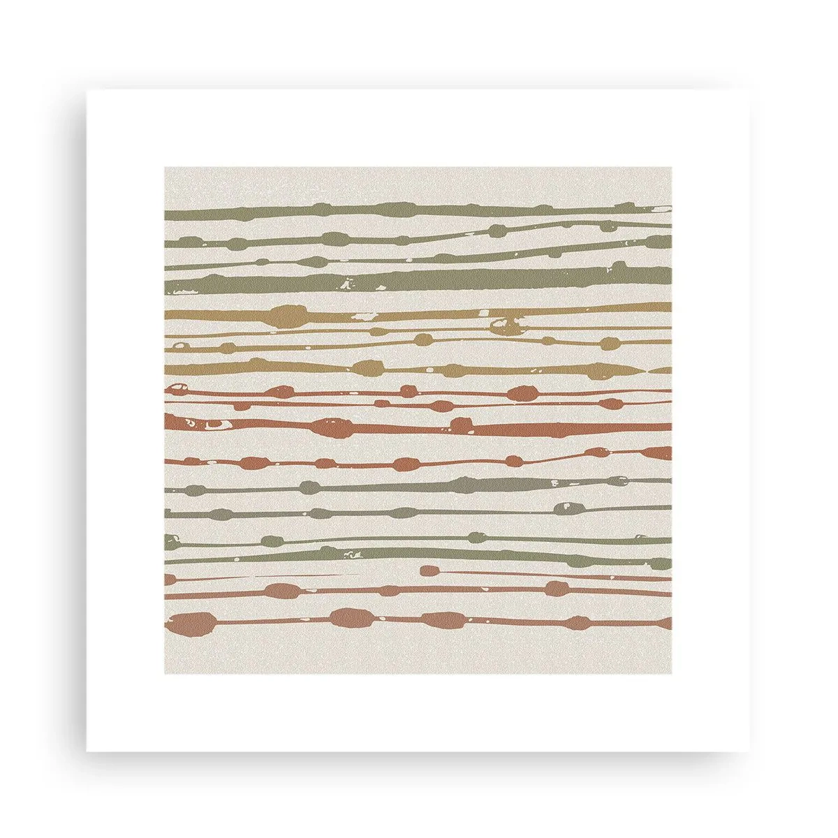 Poster - Notația culorilor muzicale - 30x30 cm