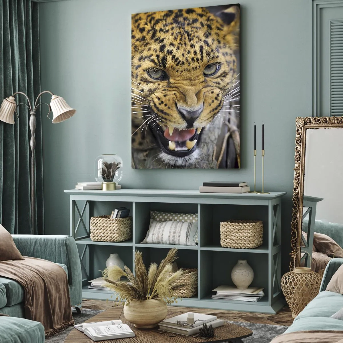Tablou pe pânză - Nu te apropia, te avertizez! - 50x70 cm