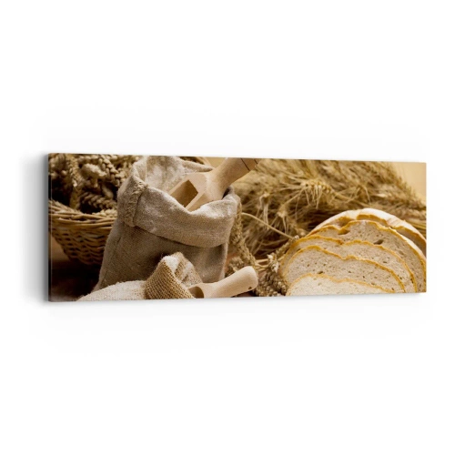 Tablou pe pânză - Oprire violentă - 90x30 cm