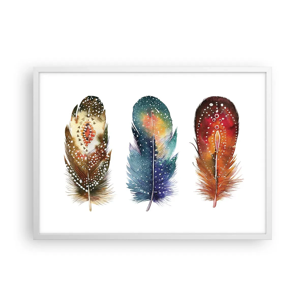 Poster în ramă albă - Ritualuri, rituri, mistere - 70x50 cm