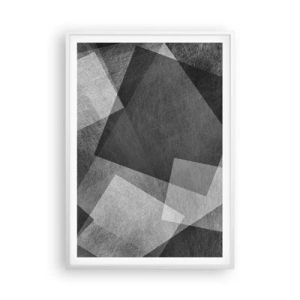 Poster în ramă albă - Un simbol etern al permanenței și al ordinii - 70x100 cm
