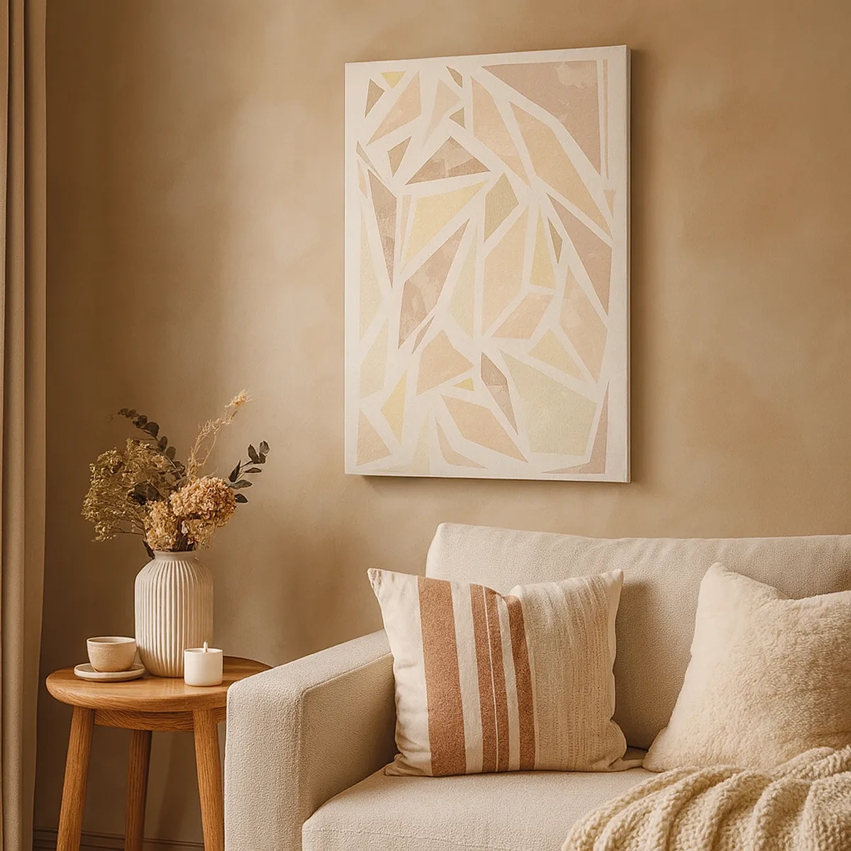 Tablou pe pânză - Compoziție de vitralii - 50x70 cm