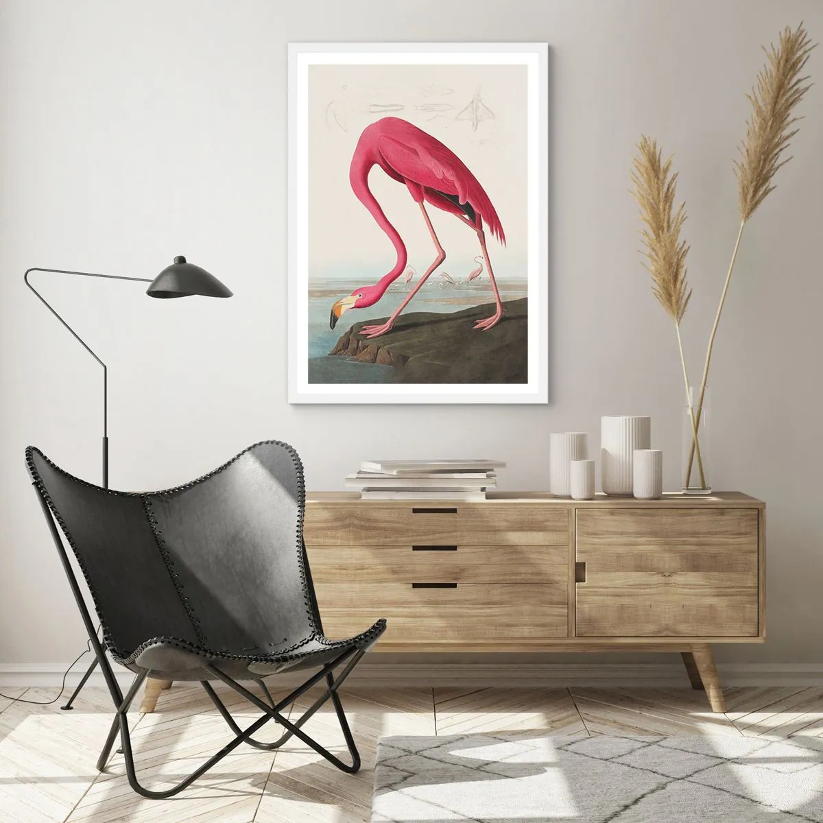 Poster în ramă albă - O creatură uimitoare - 30x40 cm