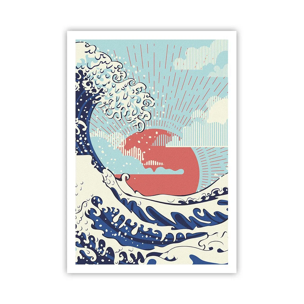 Poster - Din inspirații japoneze - 70x100 cm