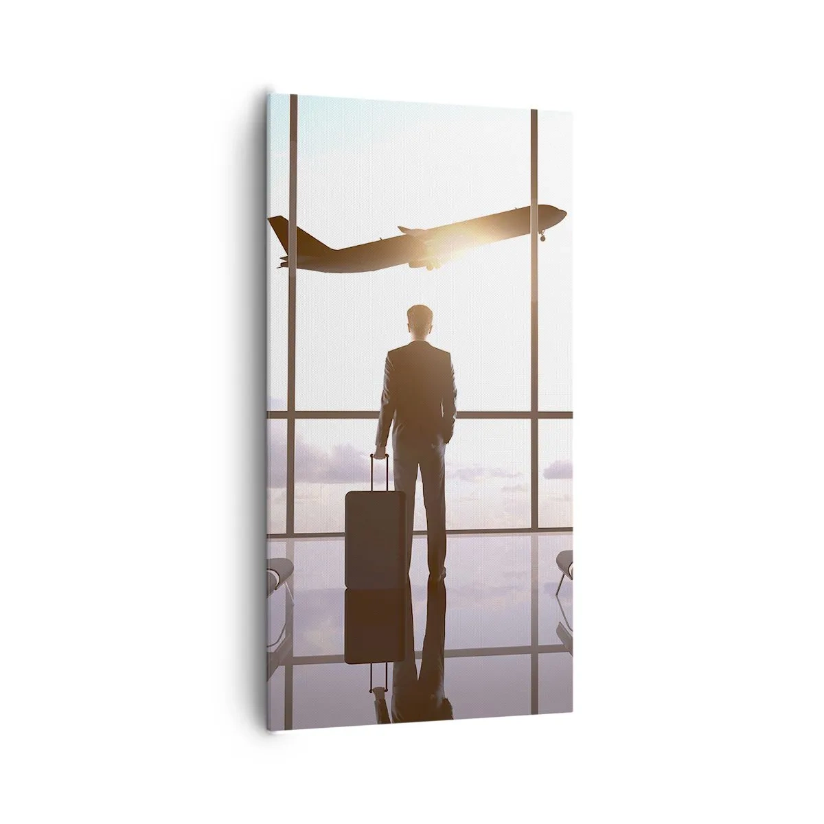 Tablou pe pânză - Ai timp, încetinește - 65x120 cm