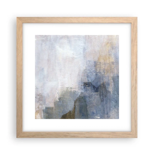 Poster în ramă de stejar deschis - Tonuri și acorduri de culoare - 30x30 cm