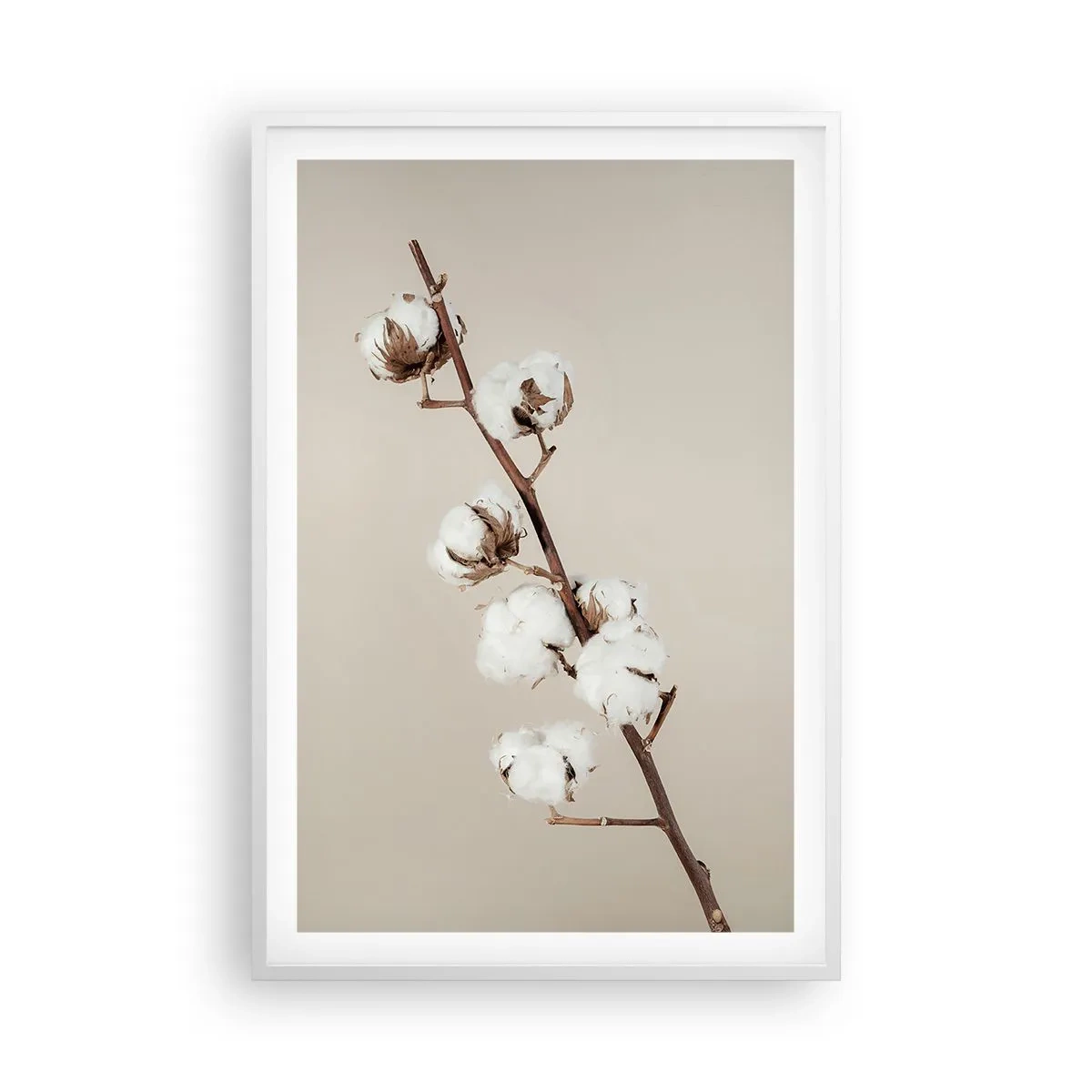 Poster în ramă albă - La sursa moliciunii - 61x91 cm