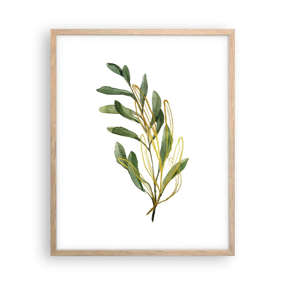 Poster în ramă de stejar deschis - Toate cele bune - 40x50 cm