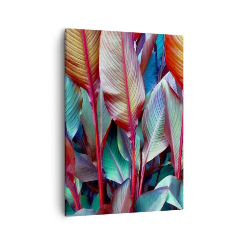 Tablou pe pânză - Tufiș colorat - 50x70 cm