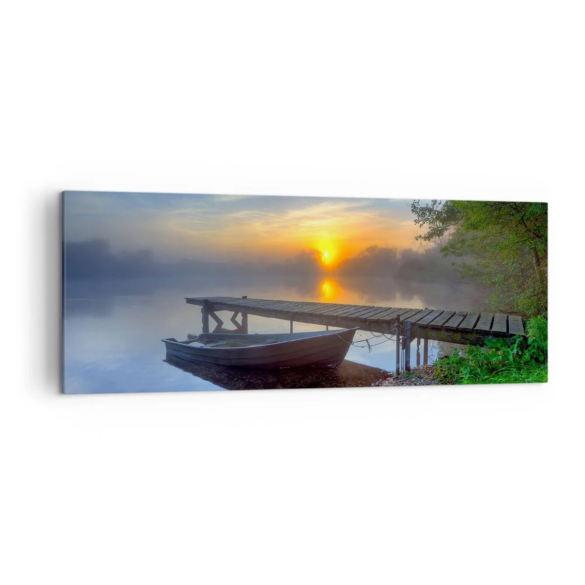 Tablou pe pânză - Cum se transformă obișnuitul în magic - 140x50 cm