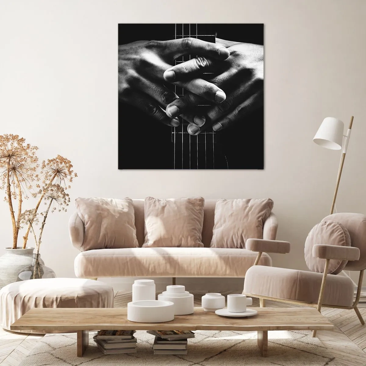 Tablou pe pânză - Rugăciunea artistului - 40x40 cm