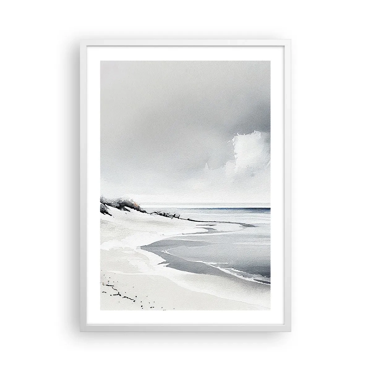 Poster în ramă albă - Întotdeauna împreună - 50x70 cm
