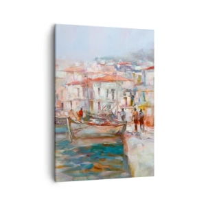 Tablou pe pânză - Vacanță pastelată - 50x70 cm