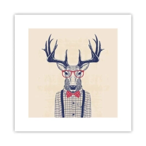 Poster - O extravaganță jucăușă - 30x30 cm