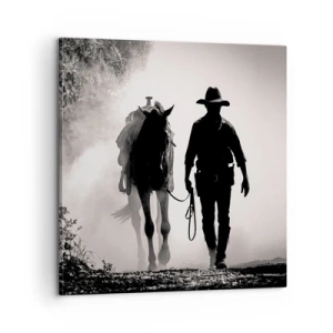 Tablou pe pânză - Texas de dimineața - 60x60 cm