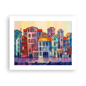 Poster - Un oraș ca în basm - 50x40 cm