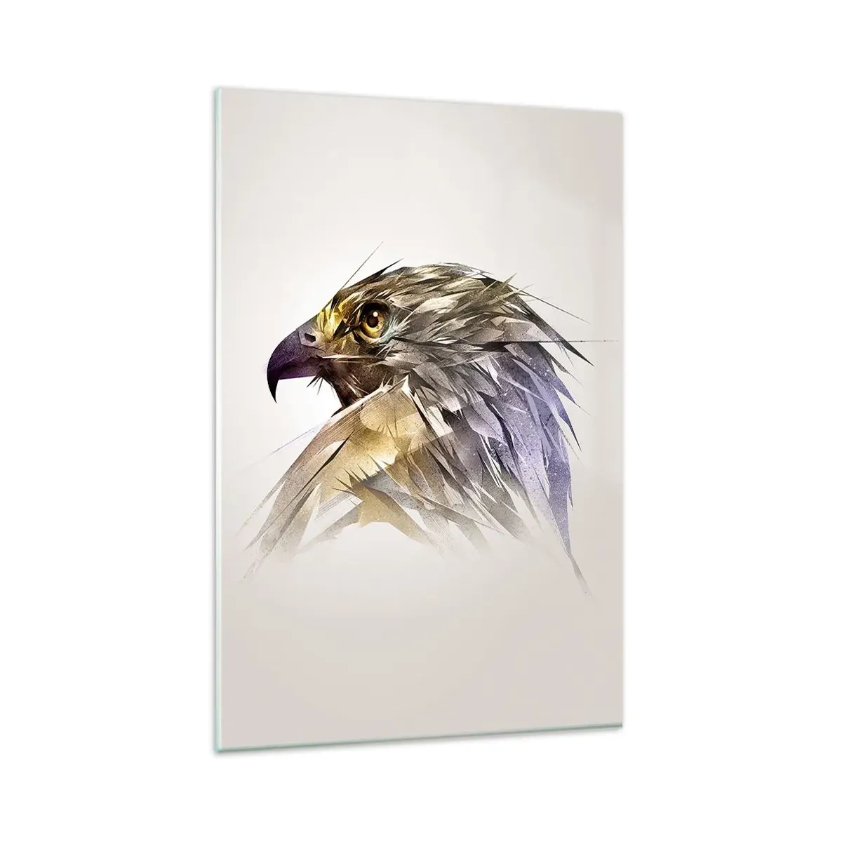 Tablou pe sticlă - Portretul unui războinic - 80x120 cm