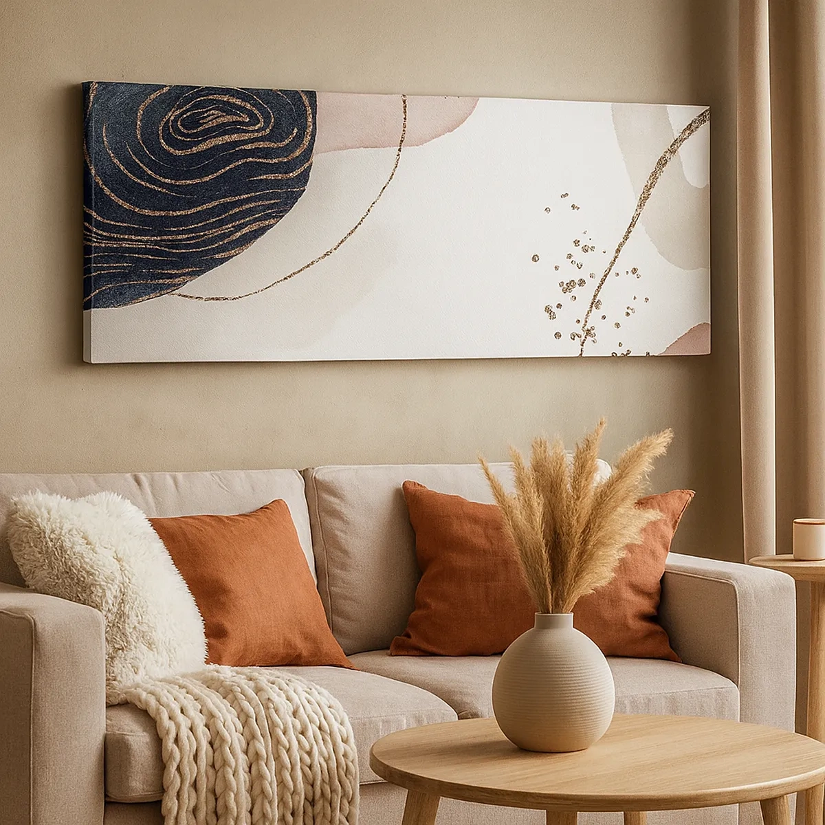 Tablou pe pânză - Totul curge - 30x30 cm