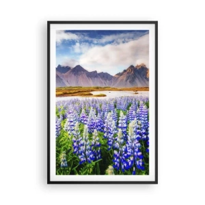 Poster în ramă neagră - Putere și severitate alături de blândețe - 61x91 cm