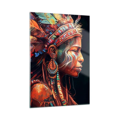 Tablou pe sticlă - Ritual magic - 50x70 cm