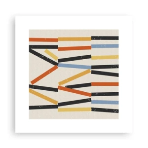 Poster - Compoziție la nivel - 30x30 cm