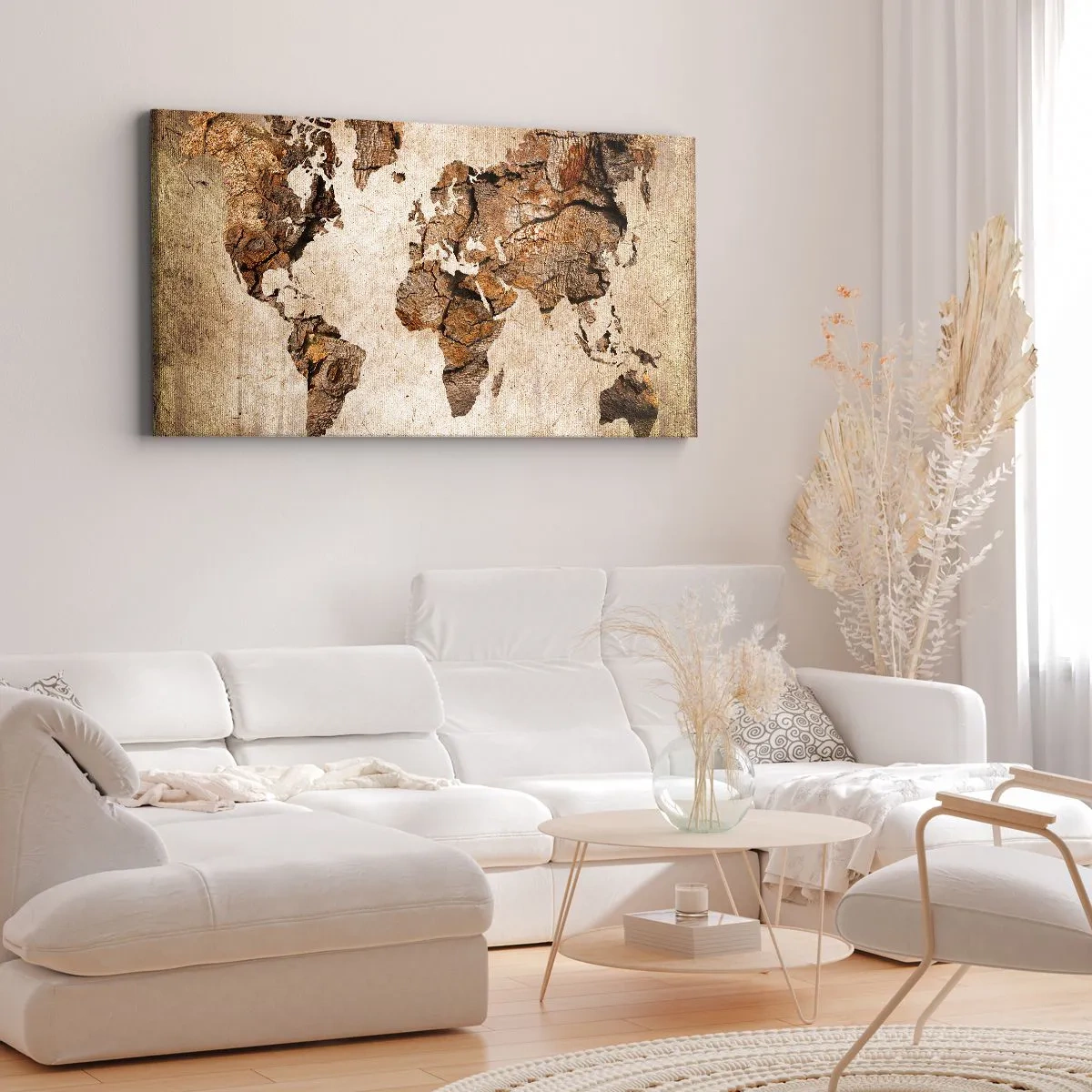 Tablou pe pânză - Descoperirea lumii - 100x40 cm