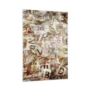 Tablou pe sticlă - Îi unesc pe cei care stau la taclale - 50x70 cm