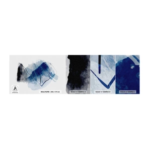 Mostră de Tapet Standard Eco - Iceberg - Abstracția, Bucată, Artă Modernă - 100x30 cm
