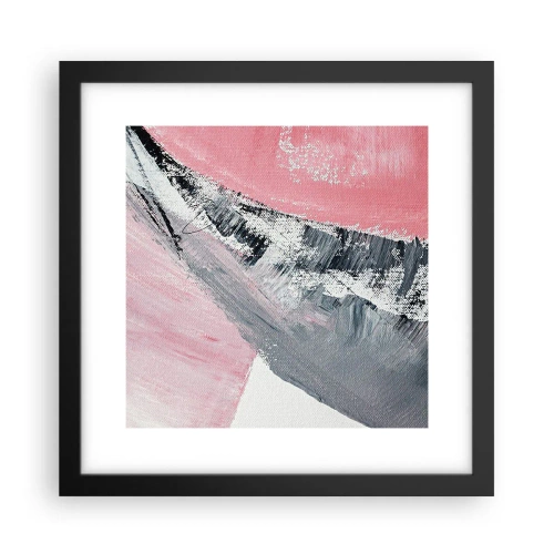 Poster în ramă neagră - Compoziție adaptată - 30x30 cm