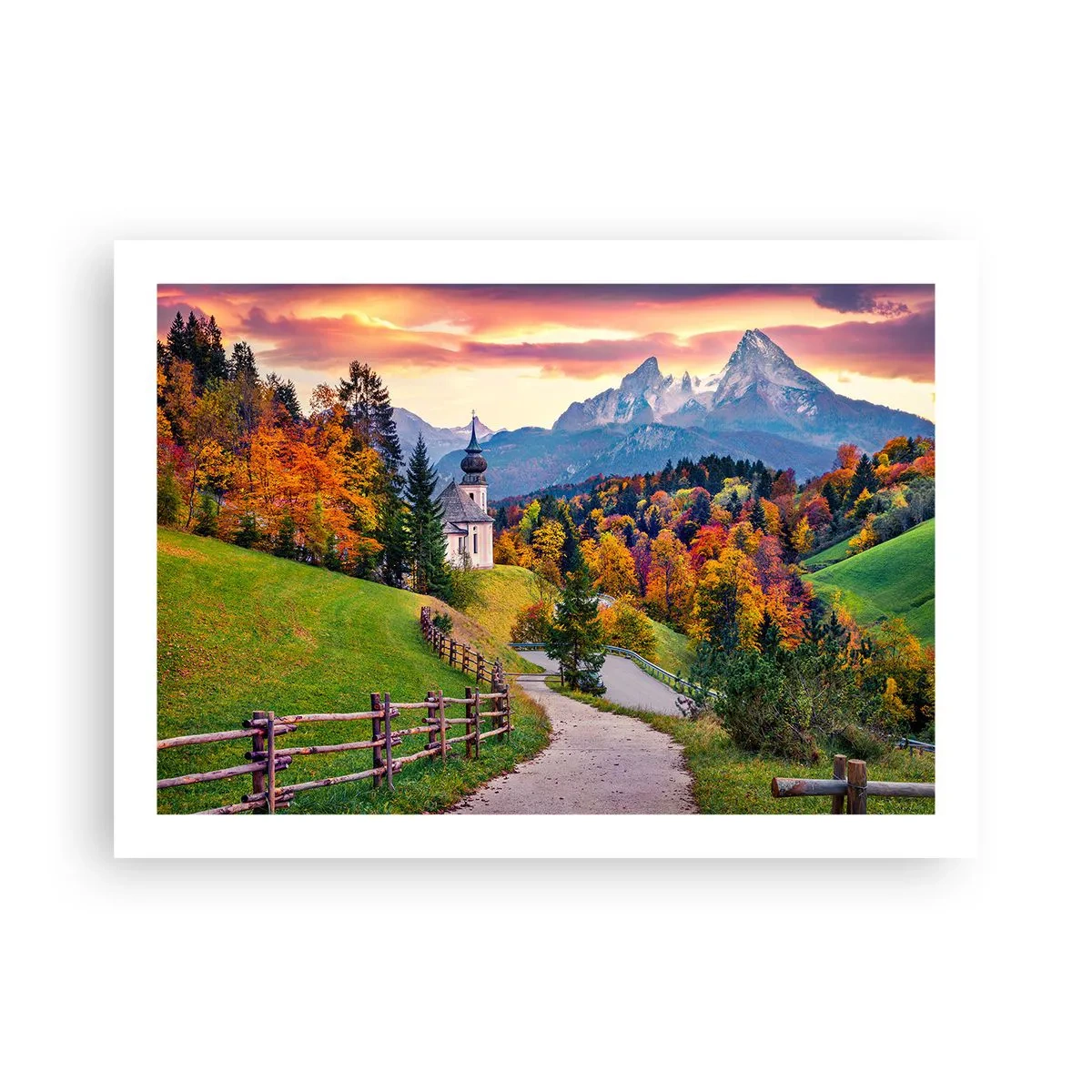 Poster - Un peisaj ca o pictură - 70x50 cm