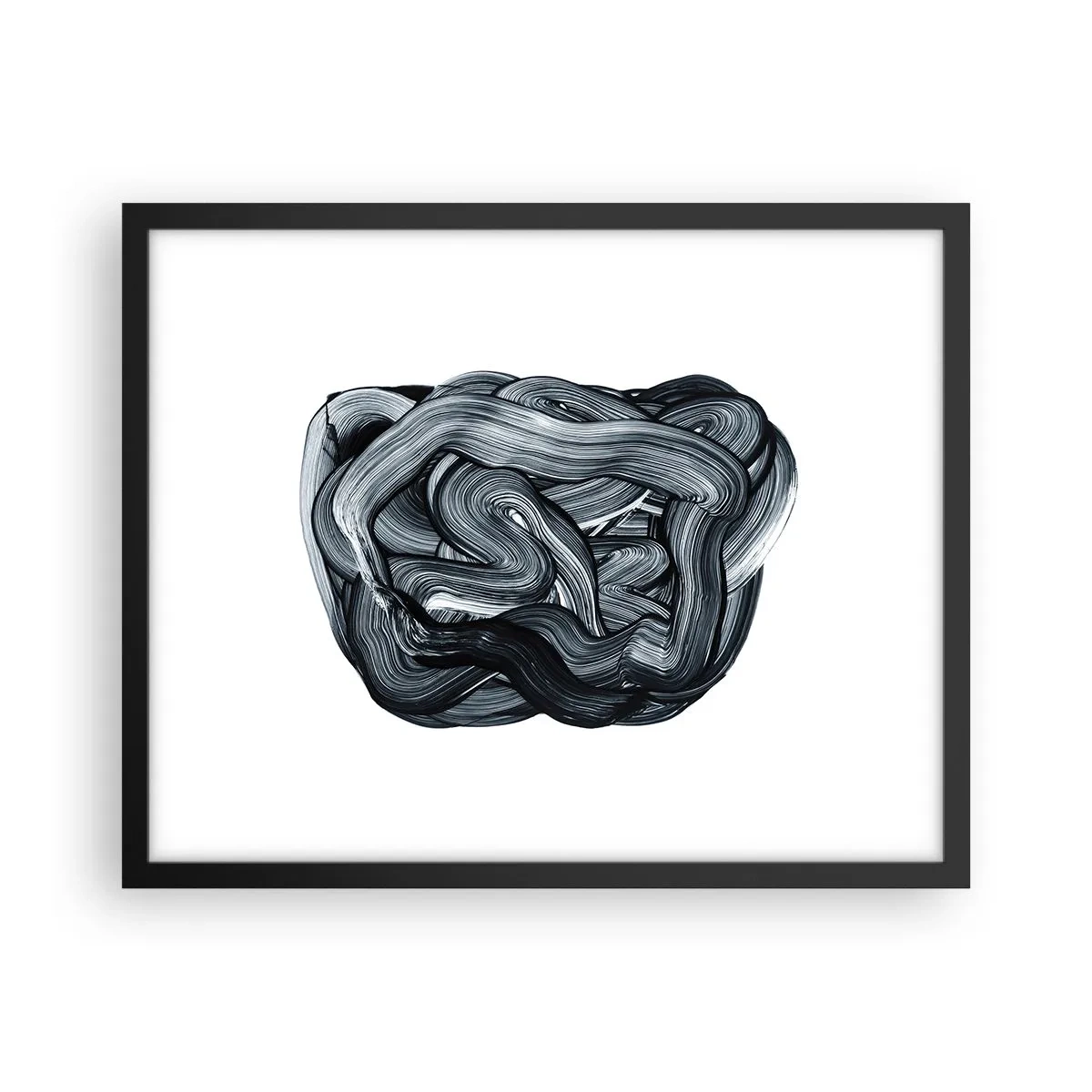 Poster în ramă neagră - Nu este atât de simplu - 50x40 cm