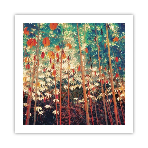 Poster - Viața secretă a frunzelor - 50x50 cm