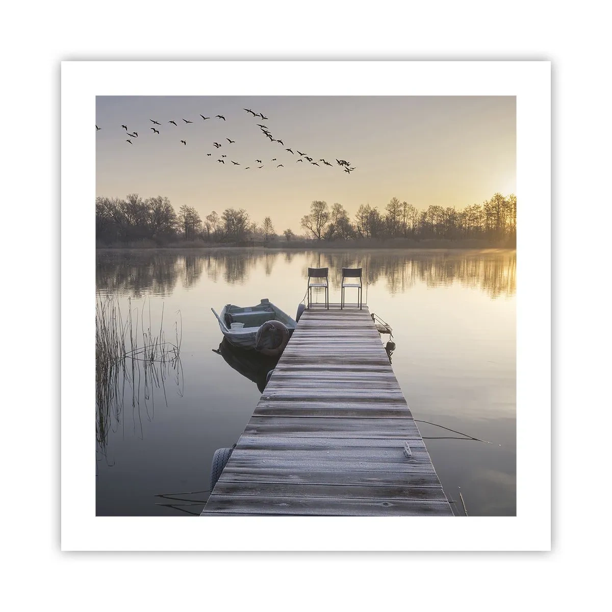 Poster - O să mă întorc în curând - 50x50 cm