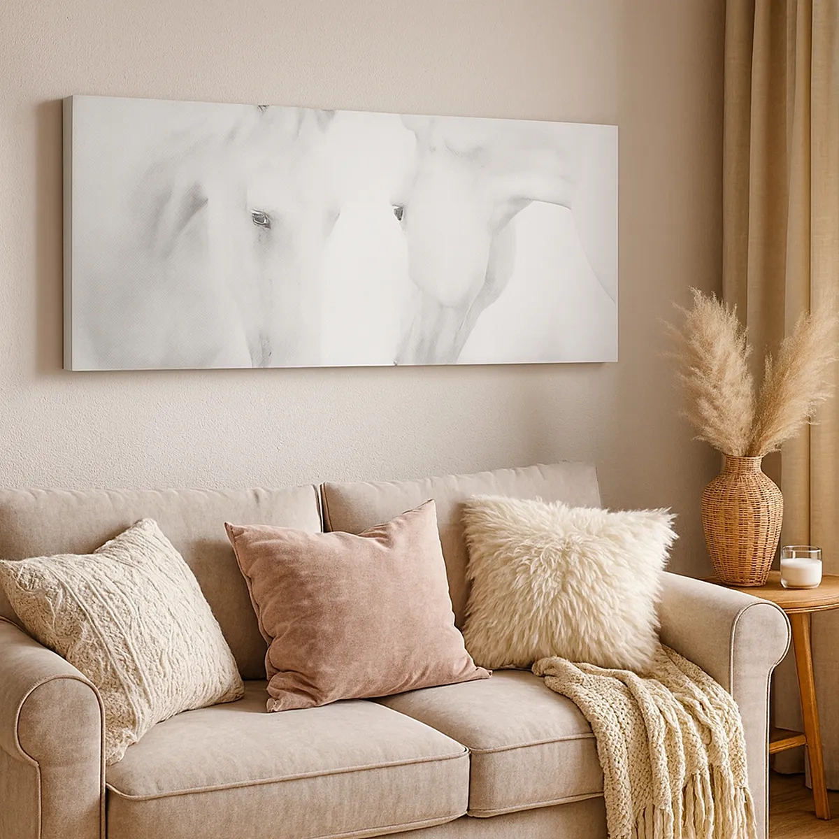 Tablou pe pânză - Este aceasta o prietenie...? - 30x30 cm