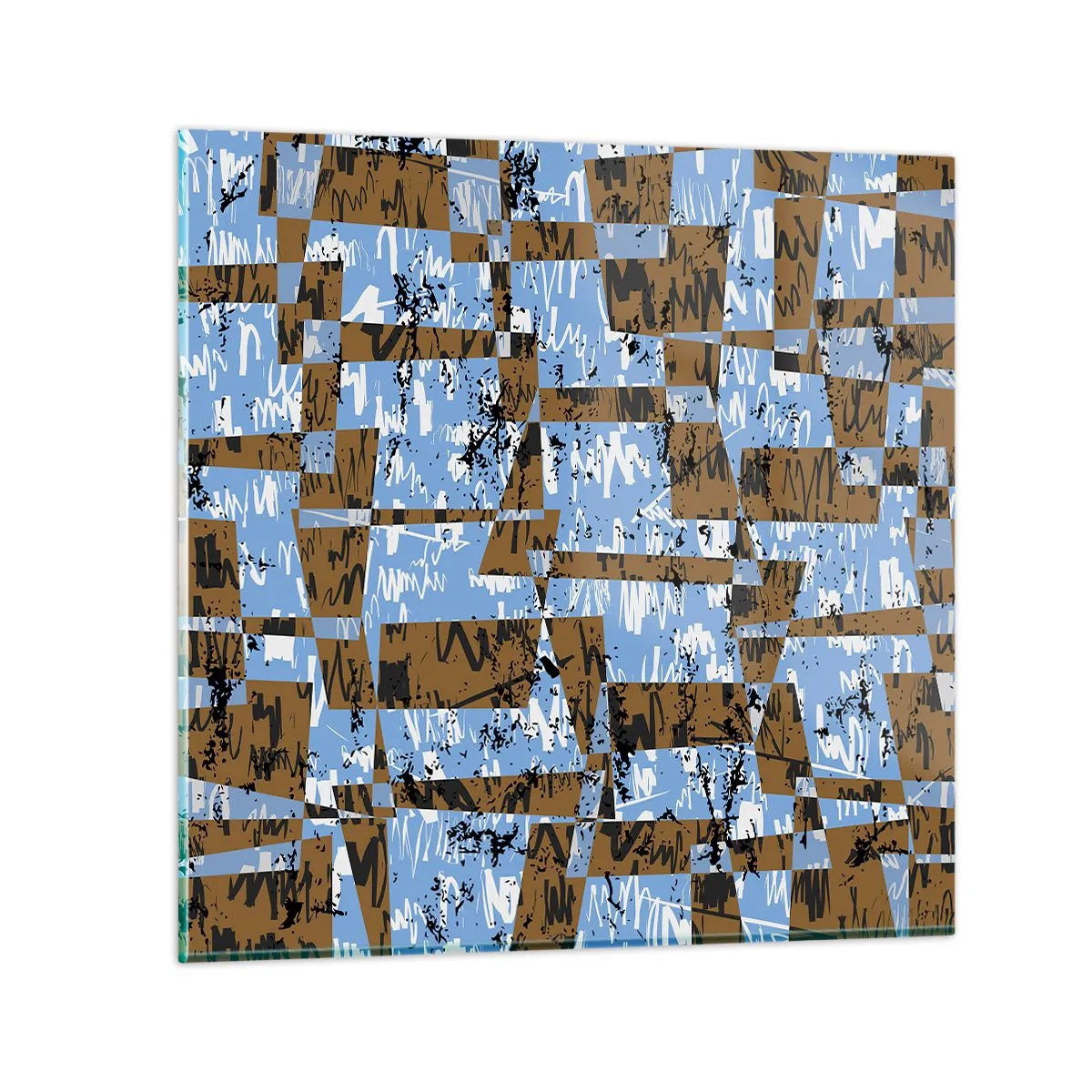 Tablou pe sticlă - Decupaj aparte - 50x50 cm