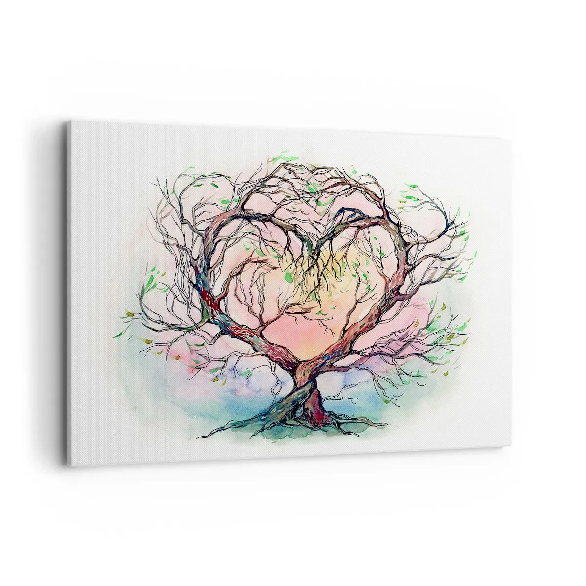 Tablou pe pânză - Împreună împotriva vijeliei - 100x70 cm