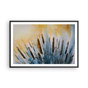 Poster în ramă neagră - Răcoarea apei, căldura soarelui - 91x61 cm