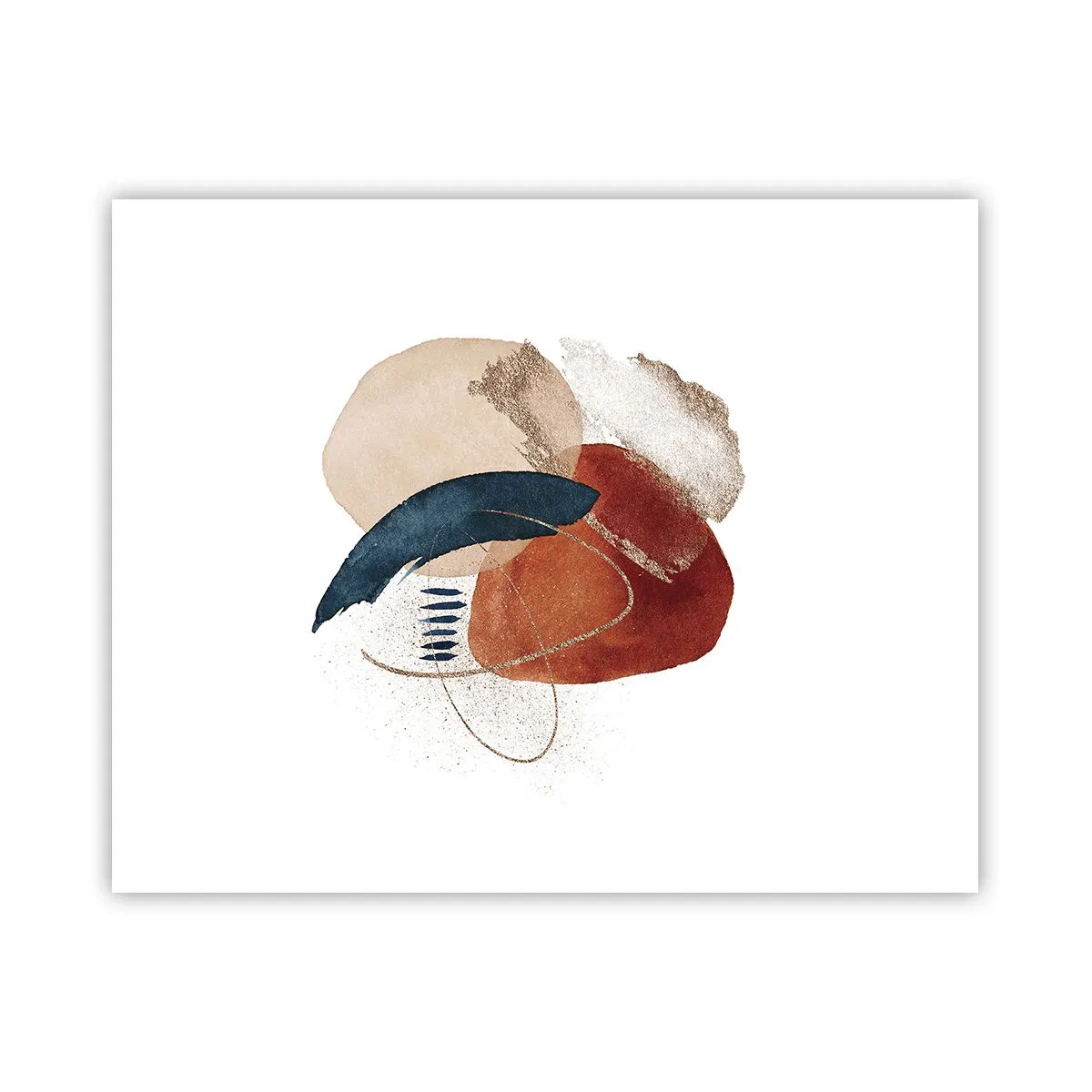 Poster - Compoziție ovală - 50x40 cm