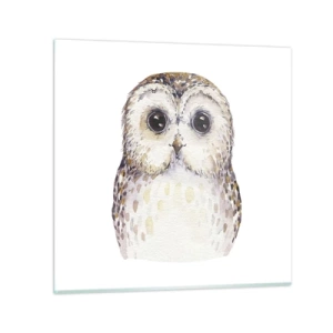 Tablou pe sticlă - Uită-te în ochii mei - 30x30 cm